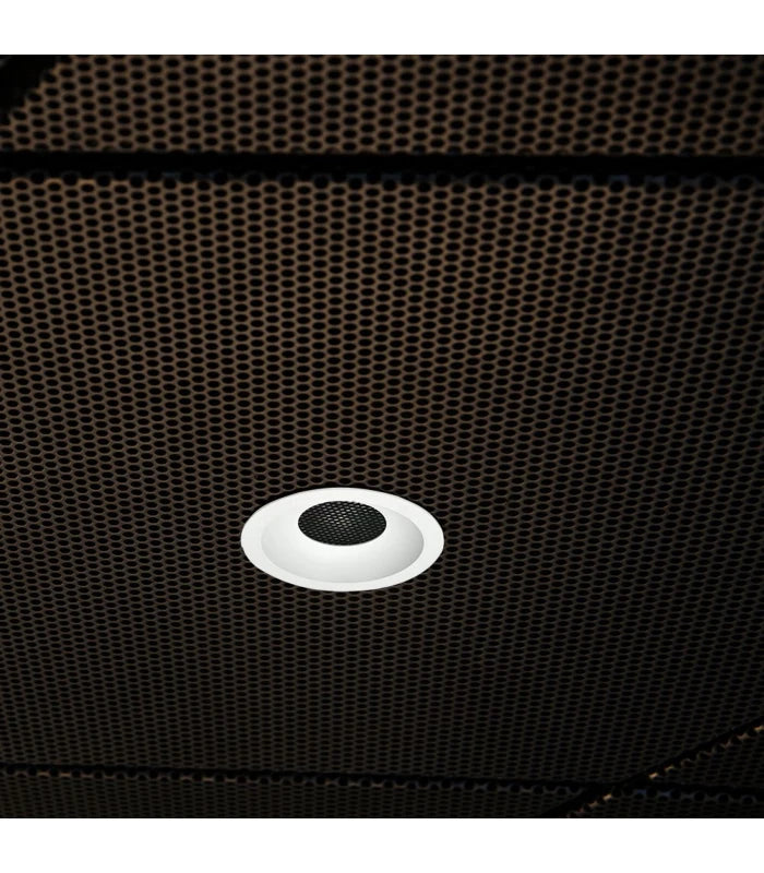 24W Blændfri RA90 CCT Downlight Ø135mm - 3 lyskulører, hvid front, Hul: Ø115mm, Honeycomb