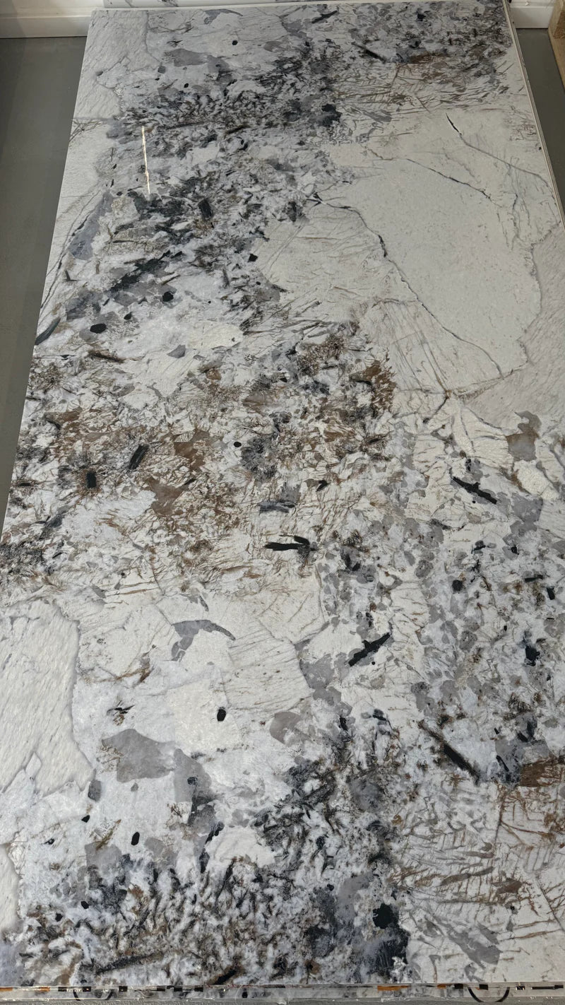 Stone PVC marmor panel Blue Viola