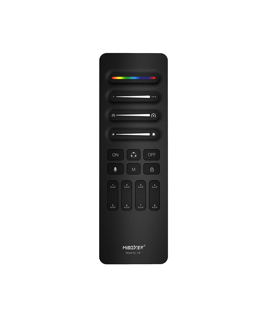 Fjernbetjening til 5i1 DMX strip controllers 2,4ghz