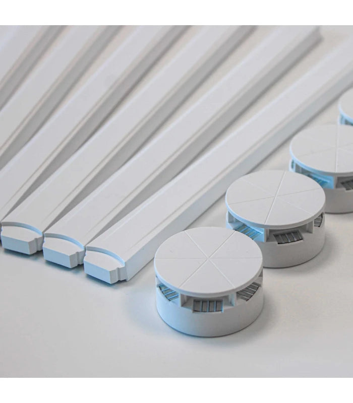Hexa-Light RGBIC komplet sæt - 9 lysskinner, vægmonteret, Bluetooth app, USB