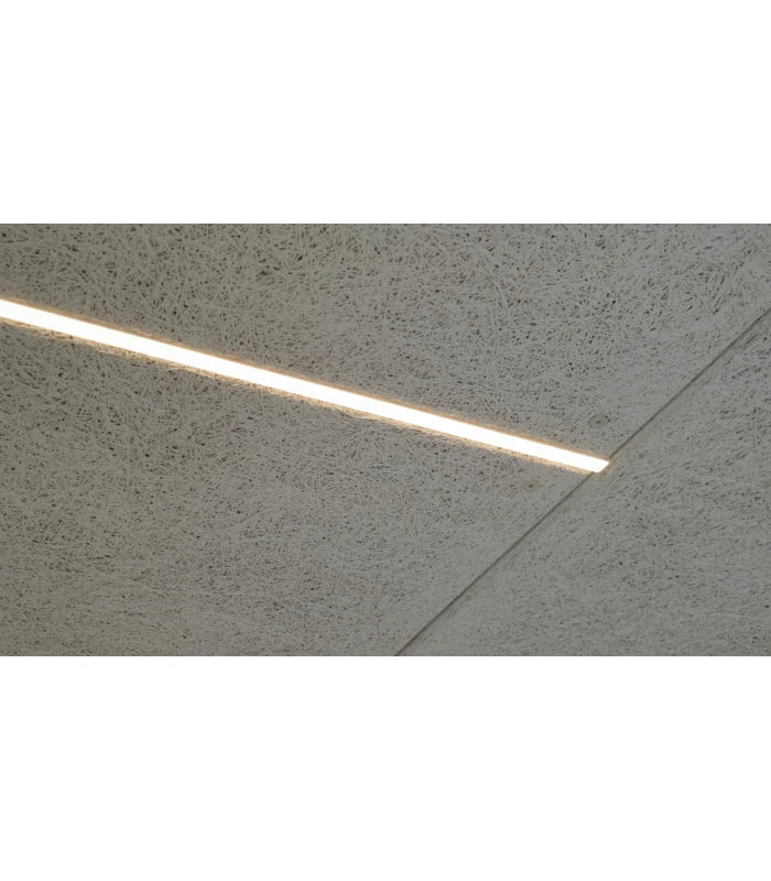 ED Troldtekt Skinne 60 cm, CCT - 19W, Akustilight, Planforsænket, 24V