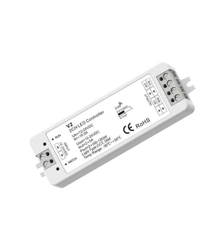 LEDlife rWave CCT controller med fjernbetjening.