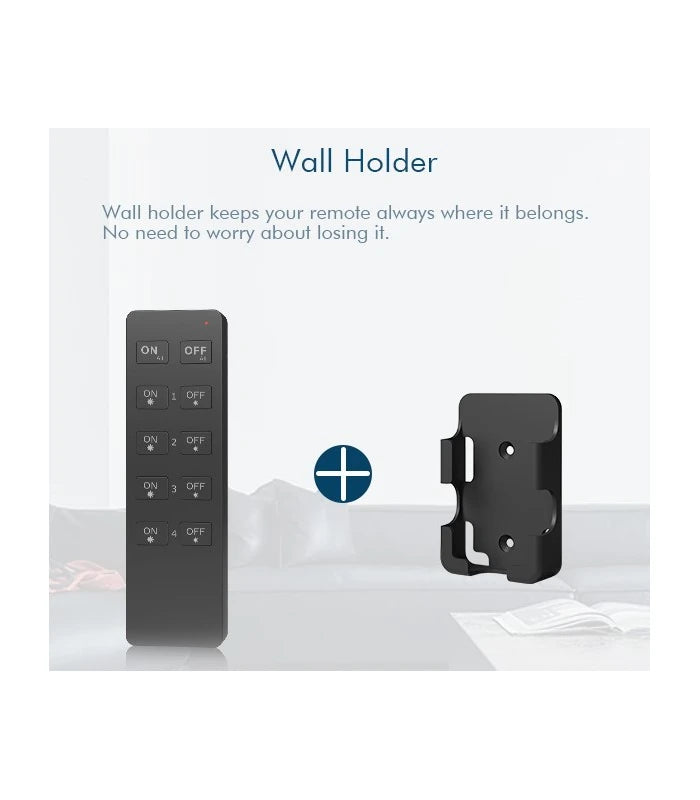 LEDlife rWave CCT slim fjernbetjening - 1 zone, batteri, inkl. holder