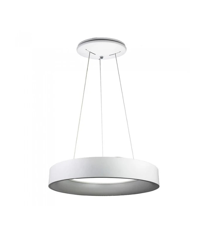 V-Tac 30W LED lysekrone - Kaffefarvet, blødt lys, dæmpbar, varm hvid, inkl. lyskilde