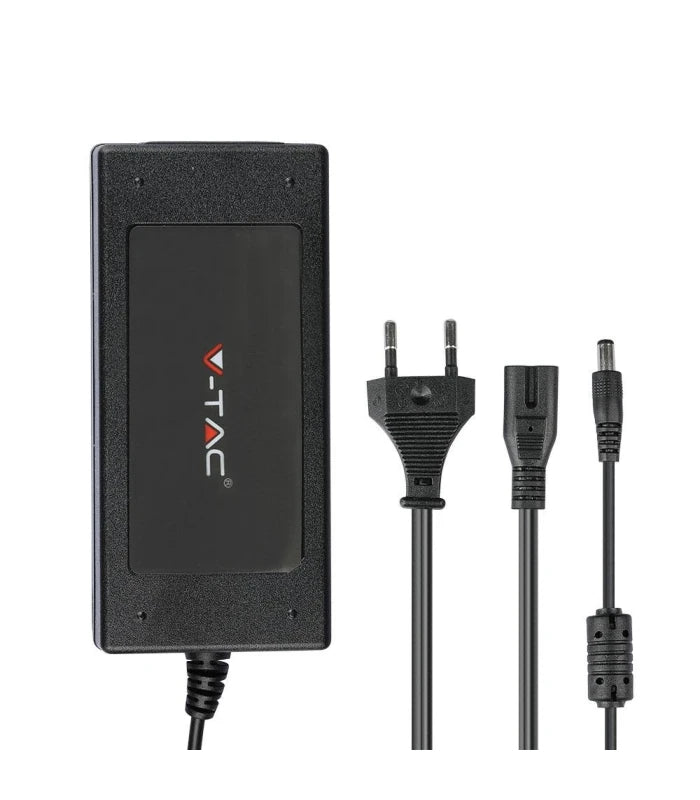V-Tac 60W strømforsyning til LED strips - 12V DC, 5A, IP44 vådrum