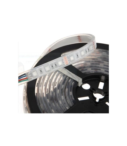 14W/m RGB vandtæt LED strip - 5m, IP68, 60 LED pr. meter