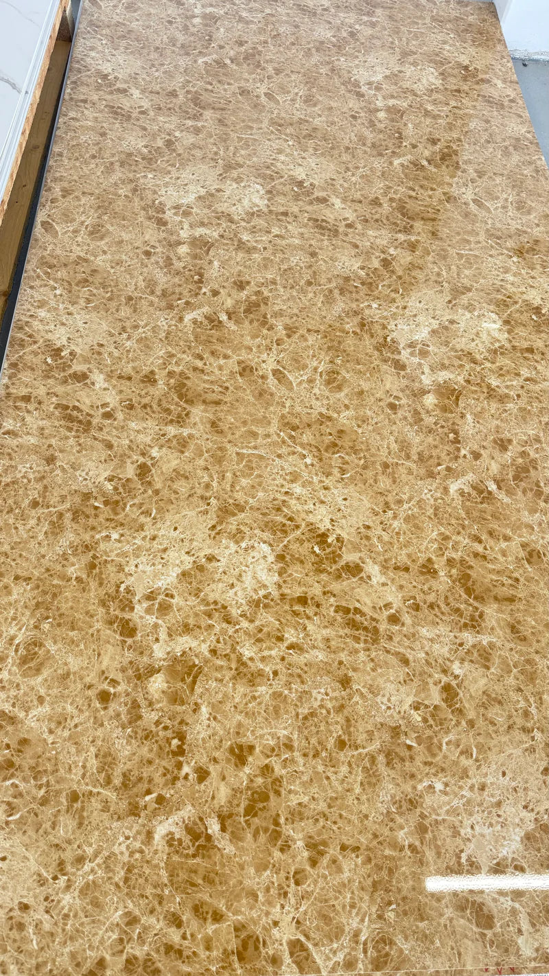 Stone PVC marmor panel Emperador Light
