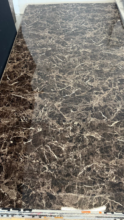 Stone PVC marmor panel Emprador Dark