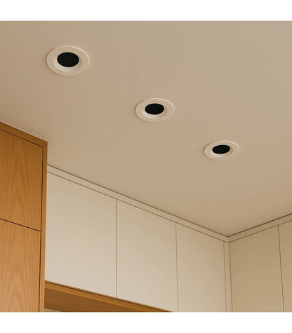 24W Blændfri RA90 CCT Downlight Ø135mm - 3 lyskulører, hvid front, Hul: Ø115mm, Honeycomb
