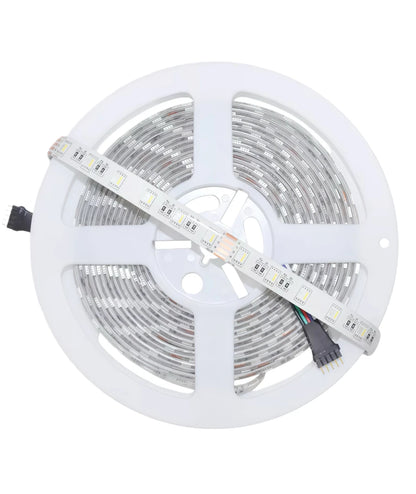 5 meter 12W/m RGB+WW LED strip 24V DC, IP65, 60 LED pr. meter
