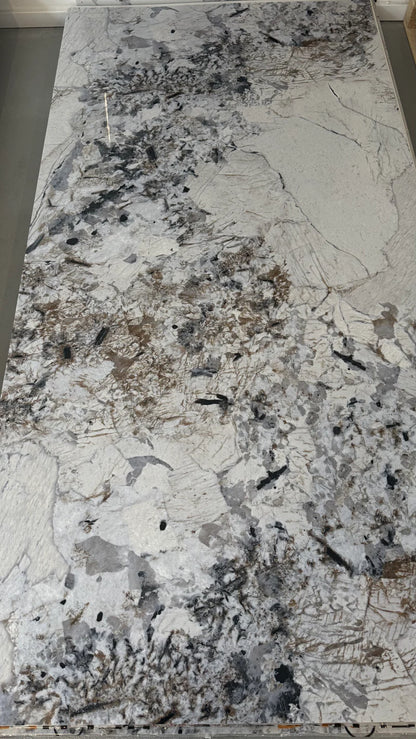 Stone PVC marmor panel Blue Viola
