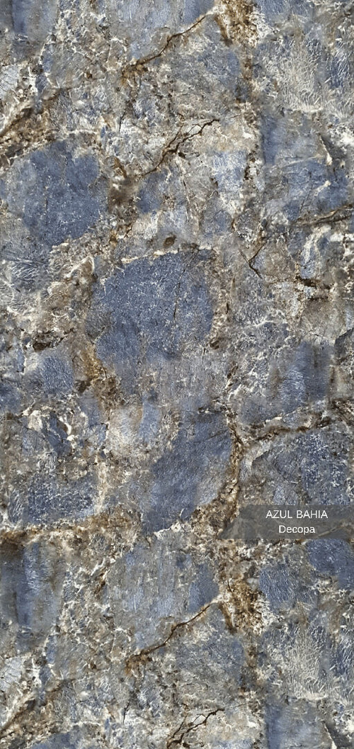 Stone PVC marmor panel Azul Bahia