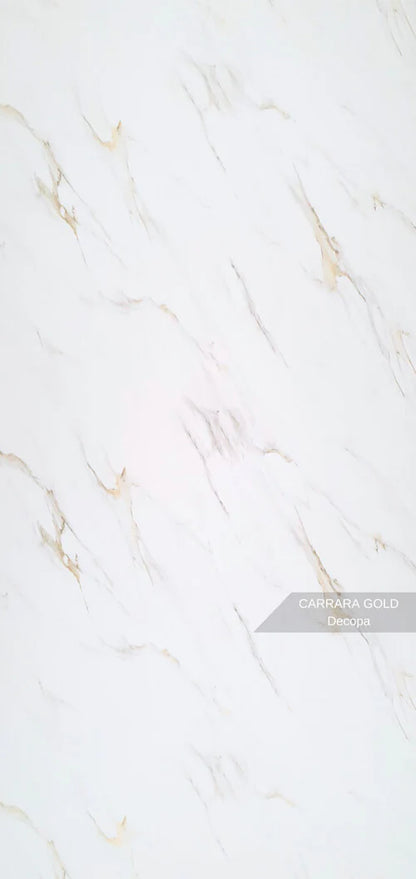 Stone PVC marmor panel Carrara Gold