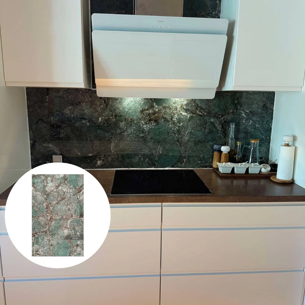 Stone PVC marmor panel Amazonit