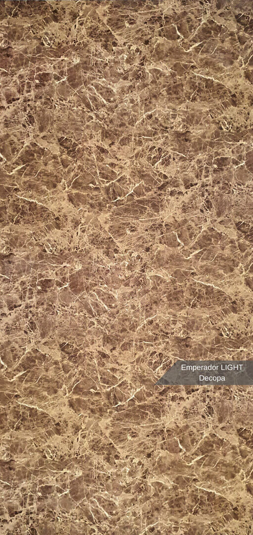Stone PVC marmor panel Emperador Light