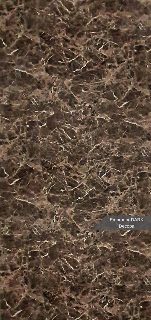 Stone PVC marmor panel Emprador Dark