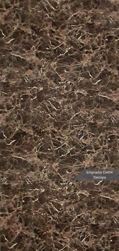 Stone PVC marmor panel Emprador Dark