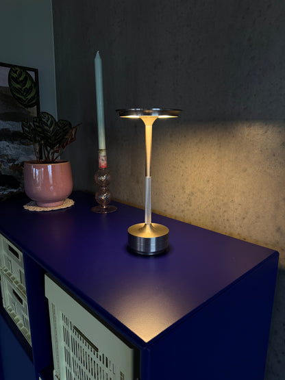 Uppløðilig LED borðlampa Gull/Silvur/Svart