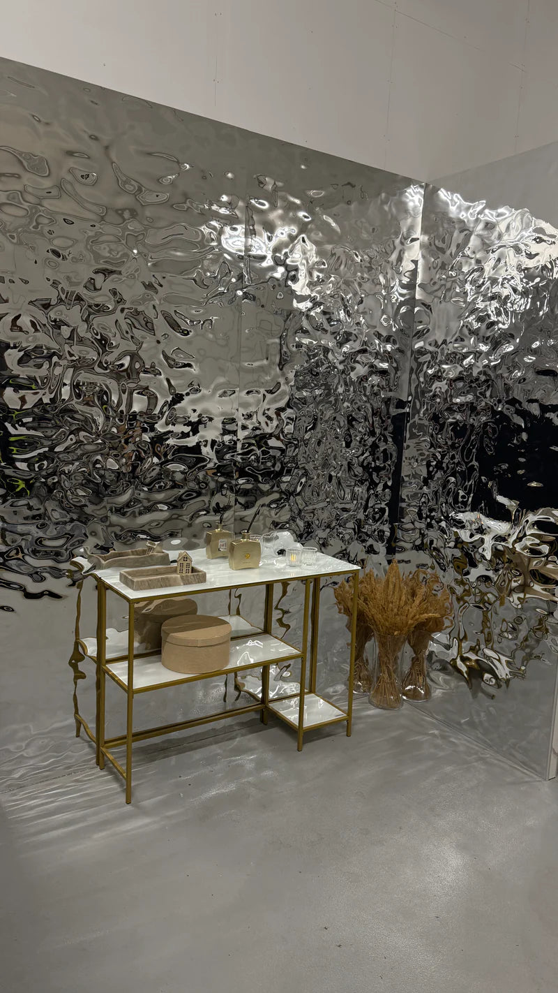 Ocean Panel Silver 100x260 cm