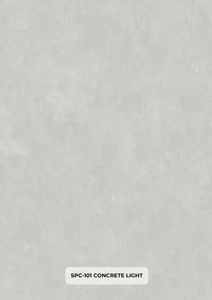 Matte SPC panel Concrete Light