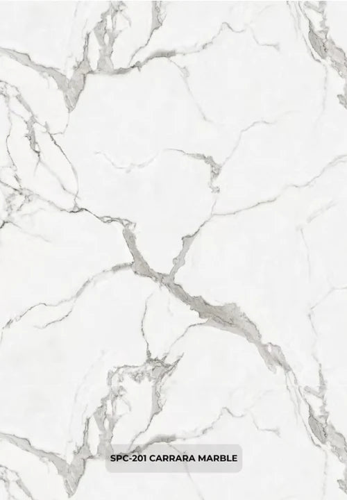 Matte SPC panel Carrara Marble