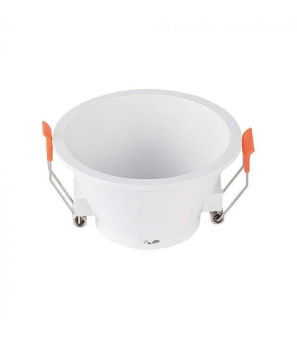 Downlight, blænder ikke, uden lyskilde - Hul: Ø8,3 cm, Mål: Ø9,3 cm, sort, vælg MR16 eller GU10 fatning