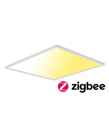 LEDlife 60x60 Zigbee CCT Smart Home LED panel - 36W, CCT, Bagbelyst, hvid kant