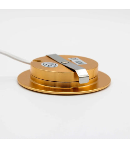 LEDlife Reco68 møbelspot indbygning RA92 - Hul: Ø5,5 cm, Mål: Ø6,8 cm, Guld, 2,7W, 12V DC