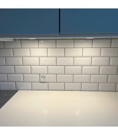 LEDlife Reco68 møbelspot indbygning RA92 - Hul: Ø5,5 cm, Mål: Ø6,8 cm, Guld, 2,7W, 12V DC