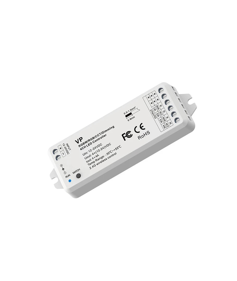 LEDlife rWave RGB+WW LED strip controller