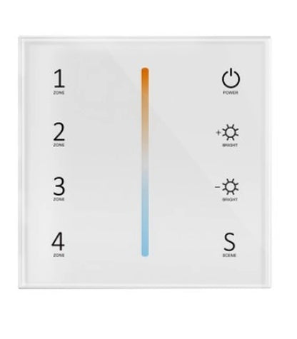 LEDlife rWave vægmonteret CCT dæmper - 4 zoner, batteri