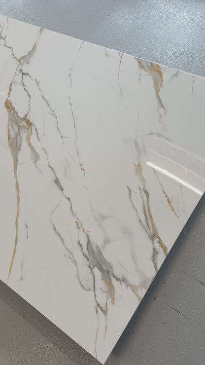 Stone PVC marmor panel Carrara Gold