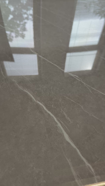 Stone PVC marmor panel Nero & Black