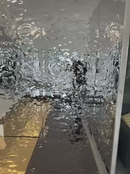 Ocean Panel Silver 100x260 cm