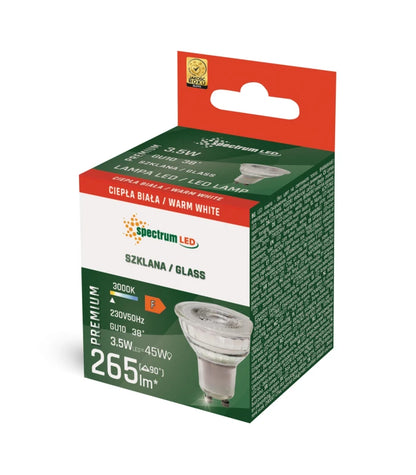 Spectrum 3,5W LED spot - 230V, GU10
